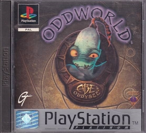 Oddworld Abes Oddysee - Platinum - PS1 (B Grade) (Used) (eng)